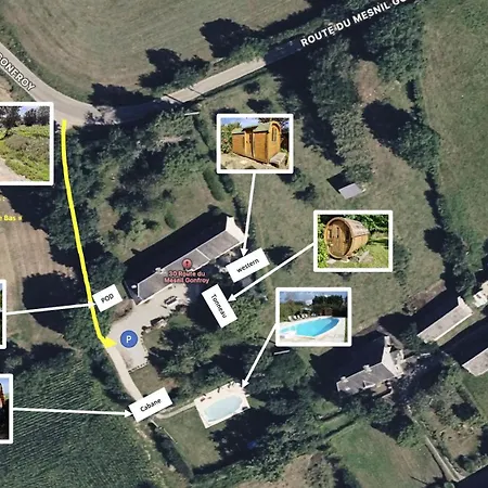 La Longere 1750 Piscine Grand Jardin Hébergement de vacances