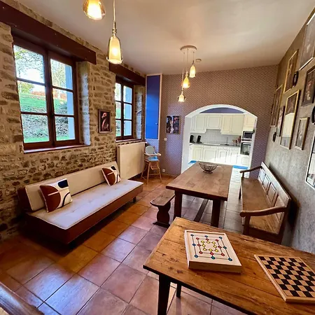 Prázdninový dům La Clef Decamp La Longere 1750 Piscine Grand Jardin *
