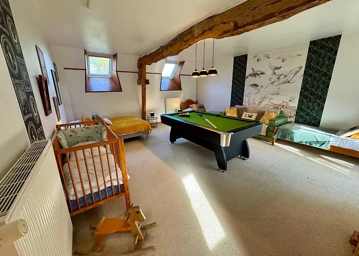 La Clef Decamp La Longere 1750 Piscine Grand Jardin Σπίτι διακοπών Hambye